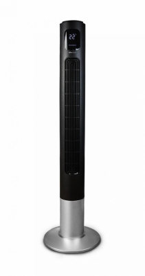 Ventilator turn Air Naturel Fantasy Black, Telecomanda, Timer, Control digital, Consum 28-30-35 W/h, Pentru 20mp 20mp