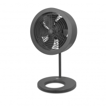 Ventilator de aer Airnaturel Naos Antracit Negru, Debit 860mc/h, Consum 32W/h, Pentru 20mp, 1 treapta ventilare 20mp