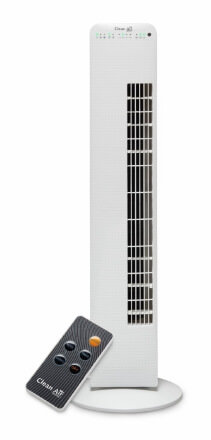Ventilator Turn cu ionizare Clean Air Optima CA405, Debit 520 m3 / h, Consum 40 – 65 W/h, Control digital, Timer, Telecomanda fornello