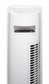 Ventilator Turn cu ionizare Clean Air Optima CA405, Debit 520 m3 / h, Consum 40 - 65 W/h, Control digital, Timer, Telecomanda