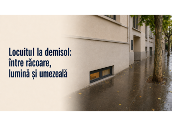 Locuitul la demisol: între răcoare, lumină și umezeală