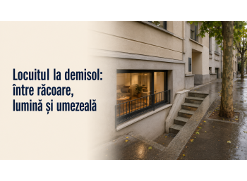 Locuitul la demisol: între răcoare, lumină și umezeală