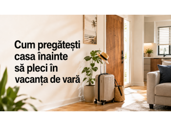 Cum pregatesti casa inainte sa pleci in vacanta de vara: checklist pentru o locuinta sigura, curata si eficienta