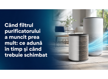 Când filtrul purificatorului a muncit prea mult: ce adună în timp și când trebuie schimbat