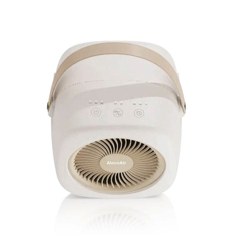 Purificator de aer AlecoAir P13 Retro, Portabil, Baterie 2600 mAh, Lampa UV-C, Filtru True HEPA si Carbune Activ, Ionizare - 4