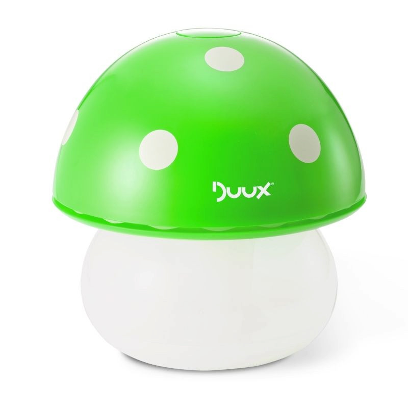 Resigilat! Umidificator Duux Mushroom Verde Rata umidificare 220 ml/ora Consum 20W/h Debit aer 30 mc/h Veioza