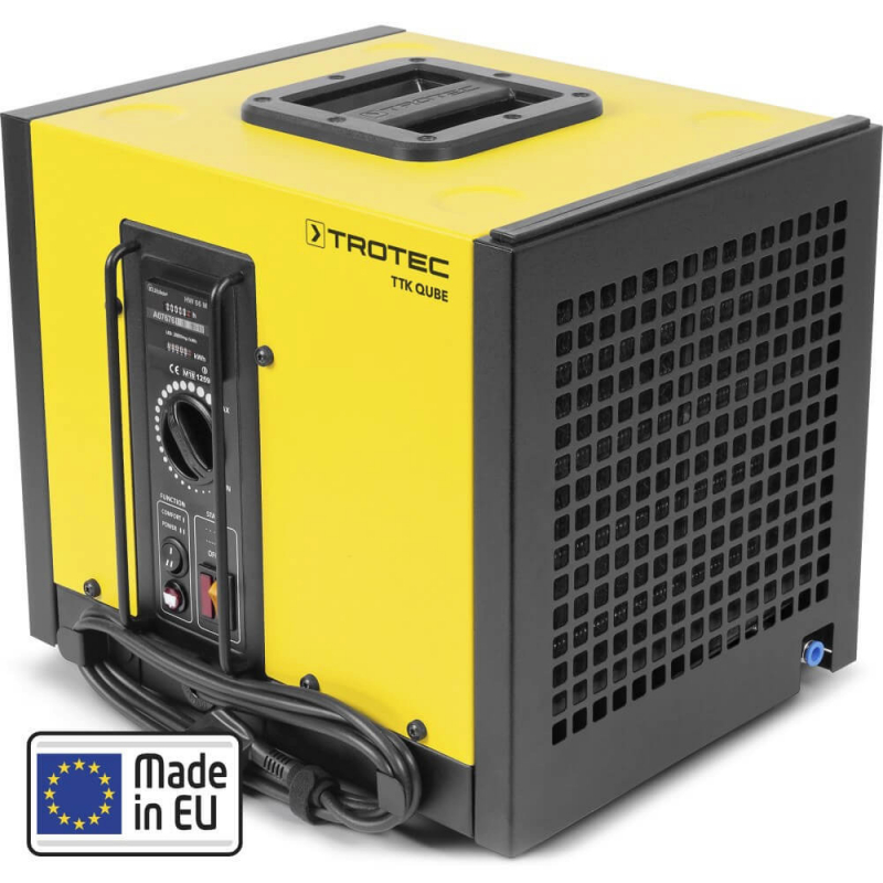 Dezumidificator comercial compact TROTEC TTK Qube, Capacitatea dezumidificare 20l/zi, Debit aer 283 m3/h - 2