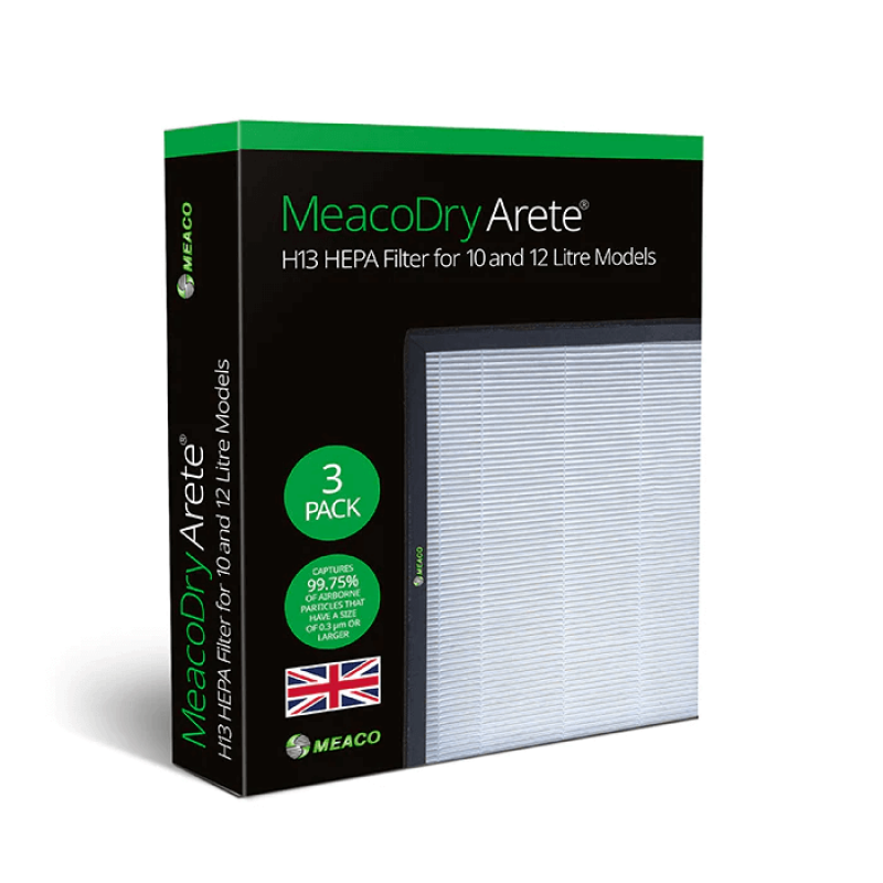 Set 3 filtre HEPA H13 Meaco AreteOne 10L si AreteOne 12L Dezumidificator Casnic alecoair.ro