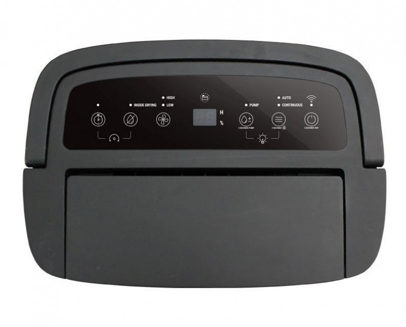 Resigilat! Dezumidificator Air&Me Rohan cu Wi-Fi, control prin aplicatie, capacitate 50 L/zi, Debit 360 mc/h, Timer, Higrostat – imagine 2