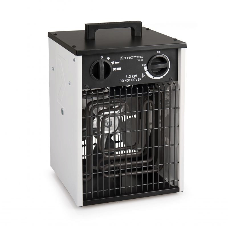 Resigilat -Aeroterma electrica TDS 20, Putere incalzire pana la 3300W, Debit de aer 355 m3/h, Termostat, Protectie IP44 - 4