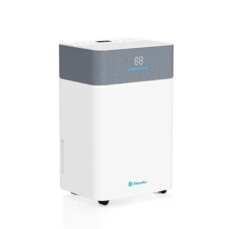 Resigilat - Dezumidificator AlecoAir D20 Fabric, Wi-Fi, 20 L/ zi, Uscare Rufe, Ionizare, Display digital, FanStop – imagine 3