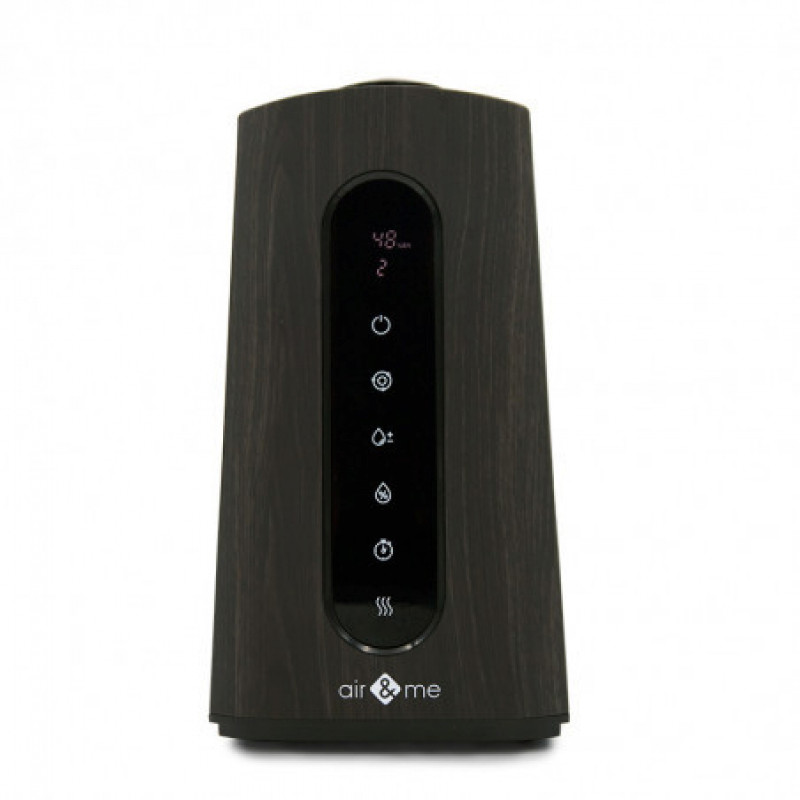 Resigilat - Umidificator de aer si Difuzor de aroma Air & Me Clarence WiFi Ionizare Rata umidificare 350 ml/h Vapori calzi/r