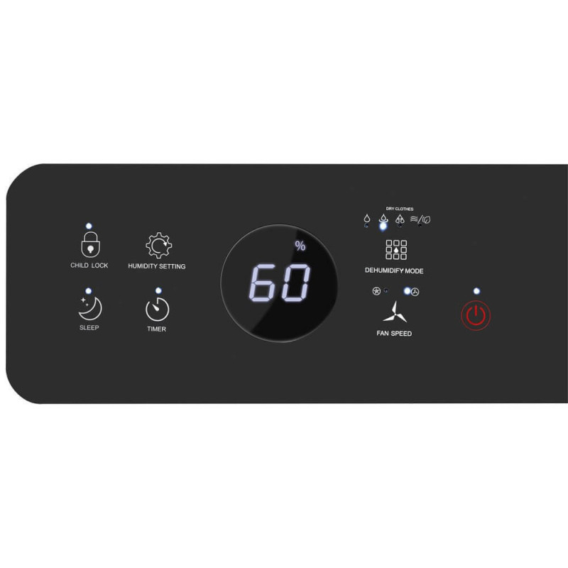 Resigilat - Dezumidificator si Purificator TROTEC TTK99 HEPA, 31 l/zi, 170 m3/h, Senzor umiditate, Filtru HEPA, Higrostat – imagine 4