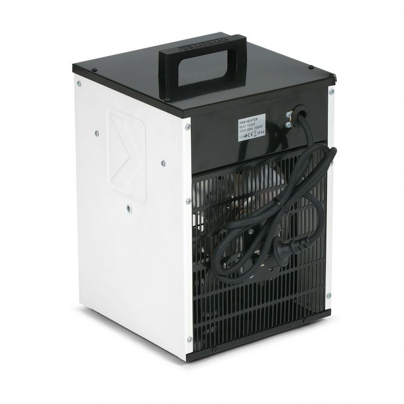 Resigilat -Aeroterma electrica TDS 20, Putere incalzire pana la 3300W, Debit de aer 355 m3/h, Termostat, Protectie IP44 - 5
