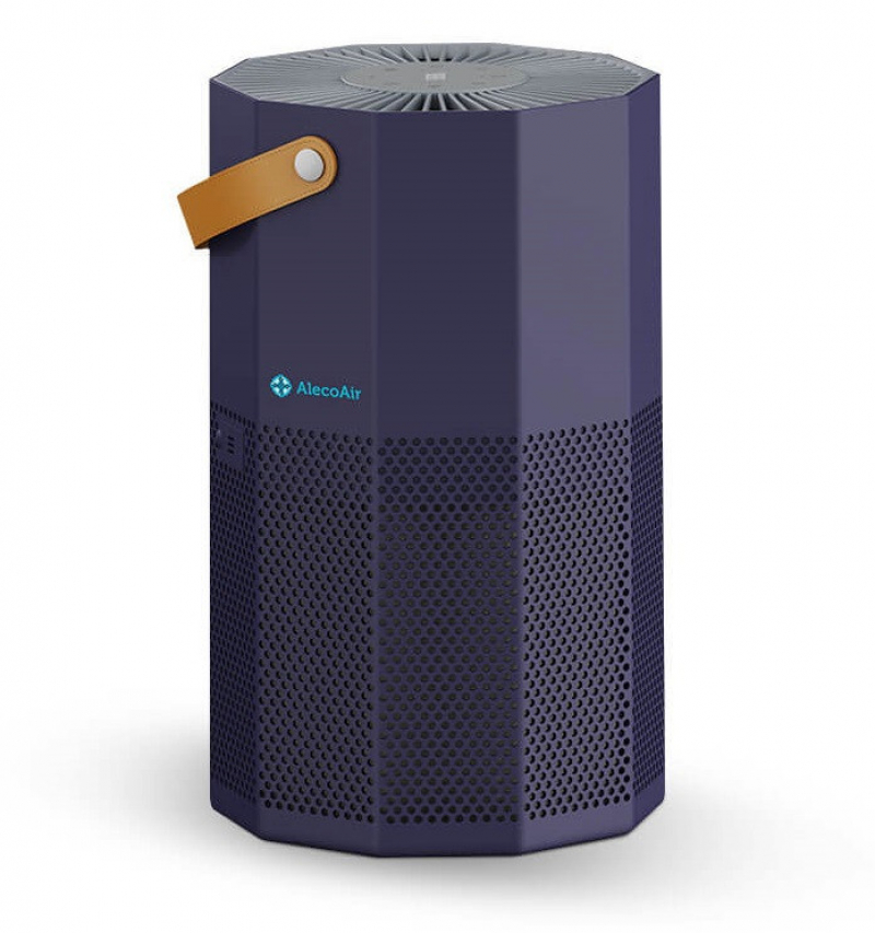 Purificator de aer AlecoAir P50 ROUBIQ, Wi-Fi, Lampa UV-C, Filtru True HEPA si Carbune Activ, Ionizare, PM 2.5 - 3