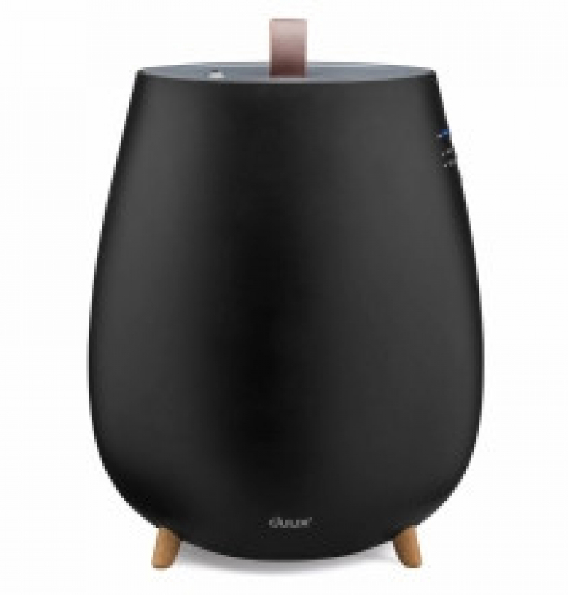 Resigilat! Umidificator si difuzor de aroma Duux Tag Negrucapacitate umidificare 250 ml/ora Consum 12W/h Pentru 30mp