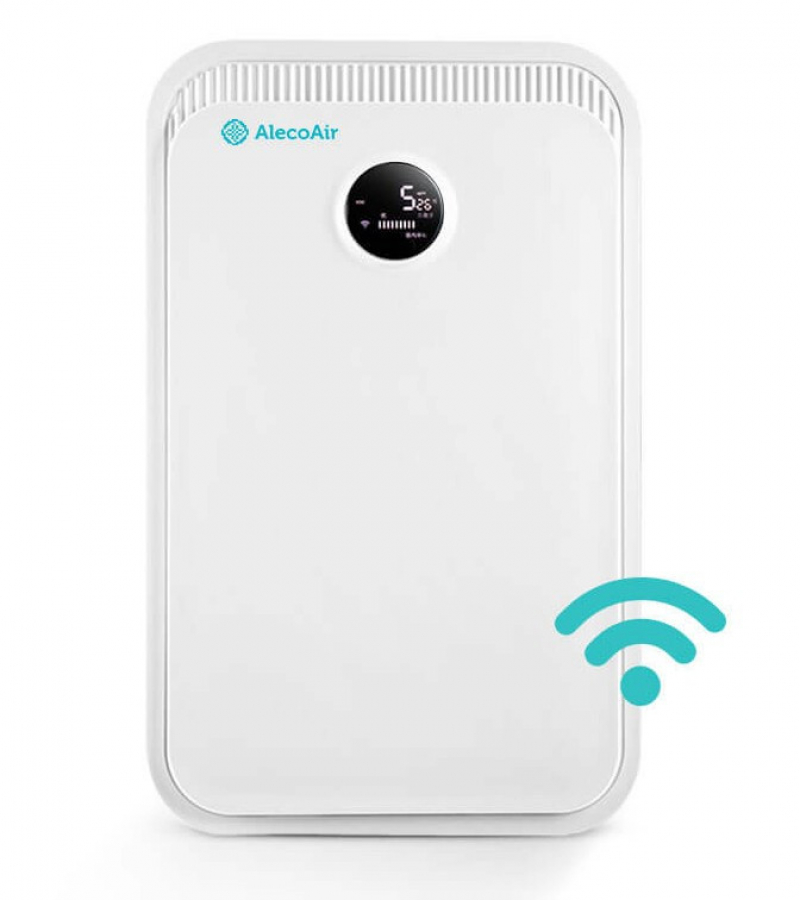 Sistem de ventilatie AlecoAir E40 Revive PRO cu recuperare de caldura si purificare independenta WiFi UV-C TRUE HEPA Ionizar