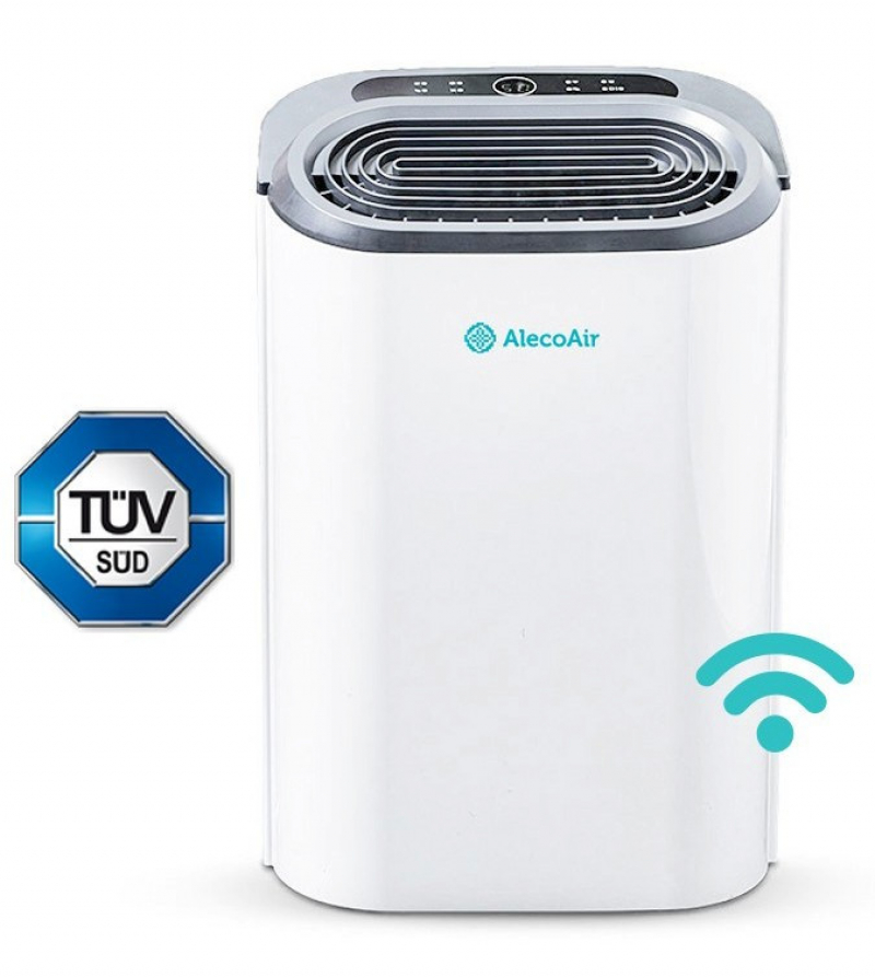 Dezumidificator si purificator cu consum redus de energie AlecoAir D14 PURIFY, 12 l /24h, WiFi, HEPA, Ionizare, Uscare Rufe - 2