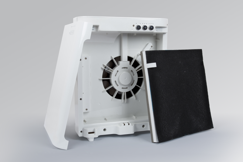 Purificator de aer MeacoClean CA-HEPA 47x5, Lampa UV-C, Ionizare, Carbon Activ, True HEPA, Pentru 32mp - 4