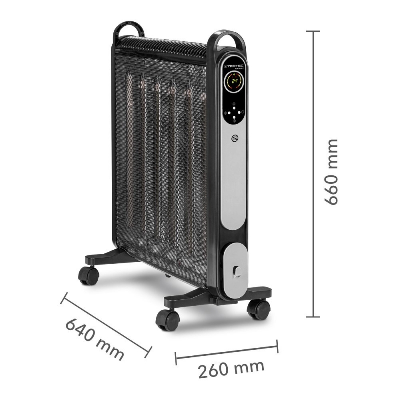 Incalzitor radiant Trotec TCH 2050 E, Putere incalzire pana la 2000W, Timer, Telecomanda, Termostat - 4