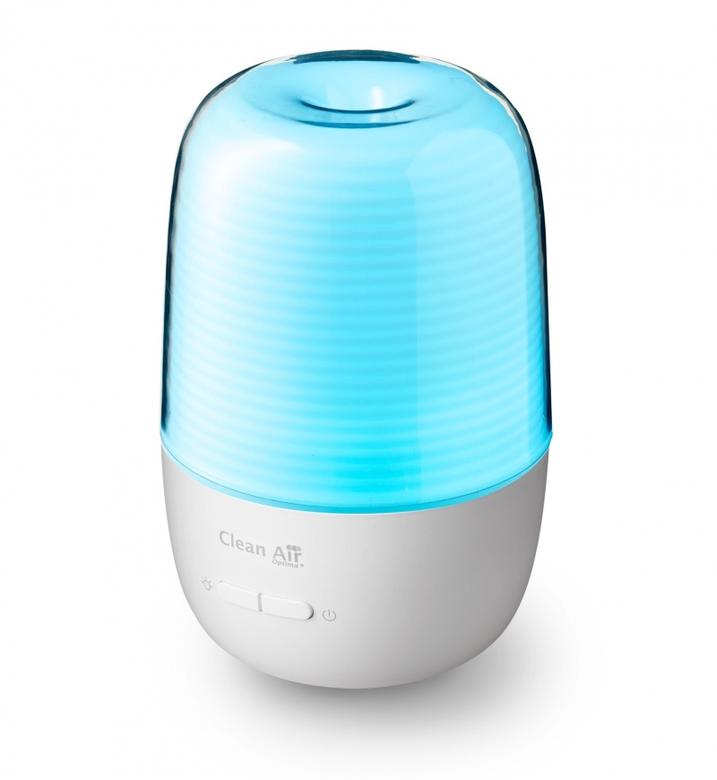 Difuzor de aroma Clean Air Optima AD-301 Lumina LED Silentios Capacitate rezervor 130 ml Consum maxim 5W