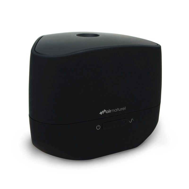 Difuzor de aroma Air Naturel Airom Negru Led Iluminare Functie AromaWaveTM Capacitate rezervor 110 ml