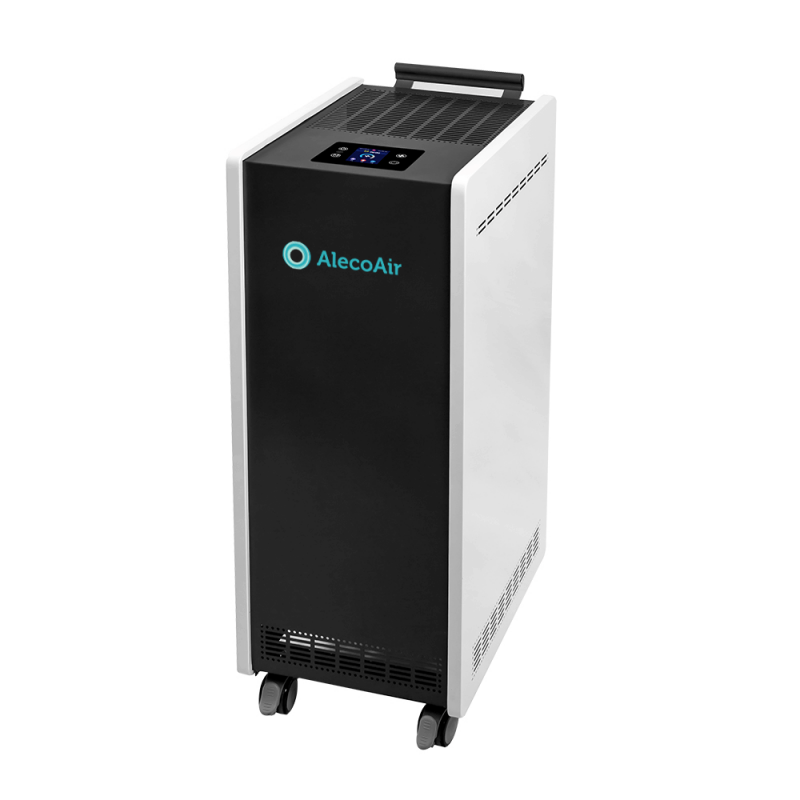 Purificator si sterilizator profesional de aer AlecoAir S1000 CABINET, 4 lampi UV-C, Prefiltru, Filtru HEPA H12, 1000mc/h Aparate de sterilizare cu lampa UV-C Alecoair