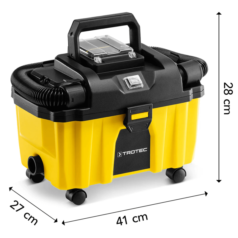Aspirator fara fir TROTEC VC 15-20V, Filtru HEPA, Putere 130W, Aspirare lichide/murdarie uscata - 4