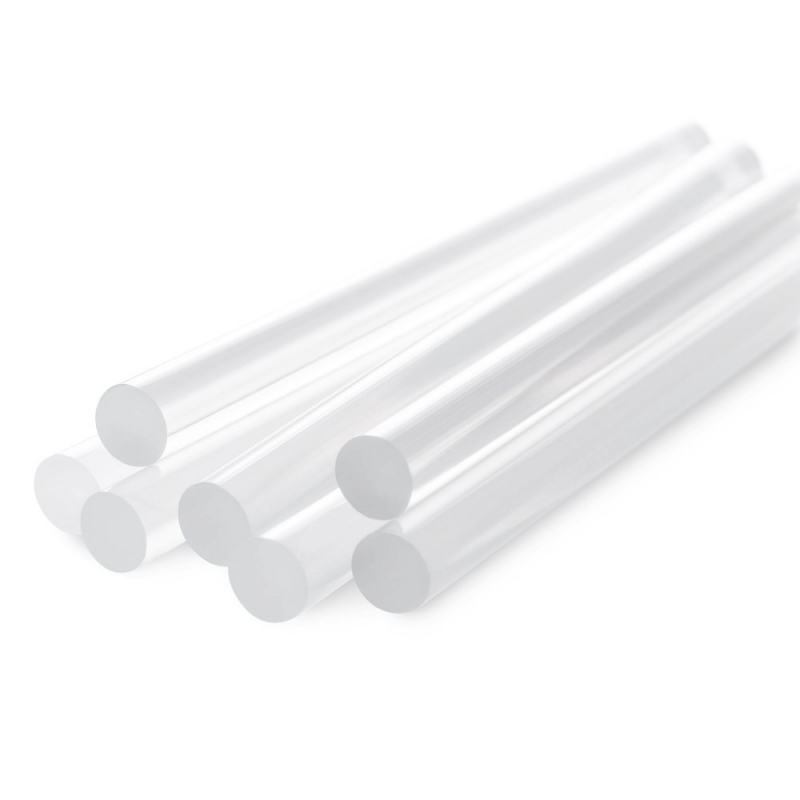 Set batoane transparente de lipici fierbinte Trotec, 50 bucati, Ø 11 mm - 2