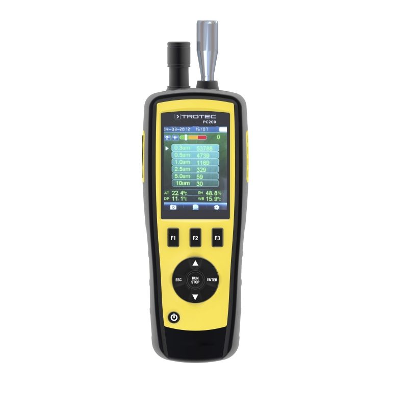 Contor particule pentru detectarea calitatii aerului TROTEC PC200, Data logger 5000 valori, Display LCD Senzor/Monitor Calitate Aer alecoair.ro Contor particule pentru detectarea calitatii aerului TROTEC PC200, Data logger 5000 valori, Display LCD Senzor/Monitor Calitate Aer alecoair.ro