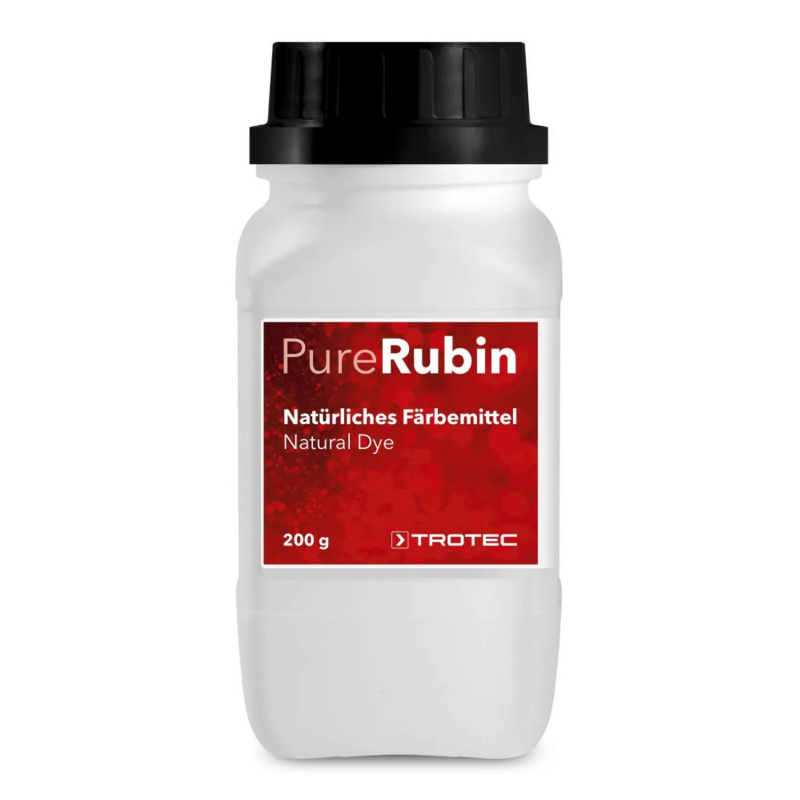 Colorant natural rosu PureRubin TROTEC, 200 g Localizare scurgeri alecoair.ro