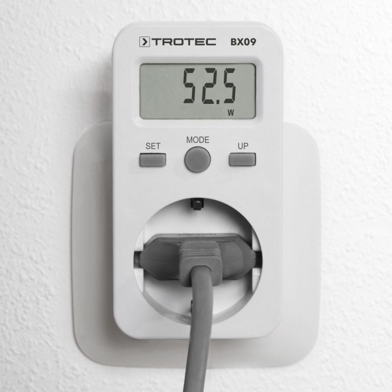 Priza cu contor energetic Trotec BX09, Ecran LCD, Racordare multipla, Salvarea setarilor, Protectie la intreruperea curentului - 3