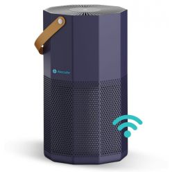 Purificator de aer AlecoAir P70 ROUBIQ, Wi-Fi, Lampa UV-C, Filtru True HEPA si Carbune Activ, Ionizare, PM 2.5