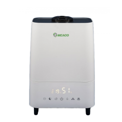 Umidificator si purificator MeacoMIST DELUXE 2020, Filtru HEPA si Carbune, Lampa UV-C, Ionizare, Difuzor aroma, Timer