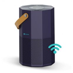 Resigilat - Purificator de aer AlecoAir P25 ROUBIQ, Wi-Fi, Lampa UV-C, Filtru True HEPA si Carbune Activ, Ionizare, PM 2.5