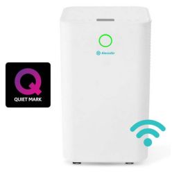 Dezumidificator AlecoAir D12 ZENO SMART, WiFi, 12l /24h, Uscare Rufe, Higrostat, Timer, Indicator color umiditate