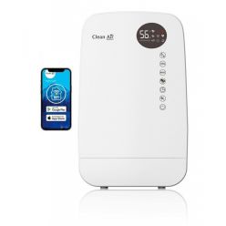 Umidificator si purificator Clean Air Optima CA607W, WiFi. Lampa UV-C, Ionizare, Difuzor aroma, Display, Timer