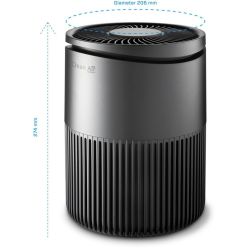Resigilat - Purificator aer CleanAir Optima CA 503T, Wi-Fi, Ionizare, Lampa UV-C, Filtru TRUE HEPA, Carbon Activ, Difuzor arome