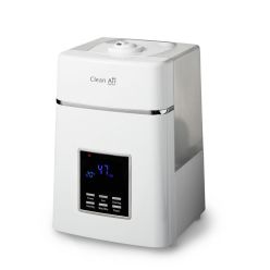 Umidificator si purificator Clean Air Optima CA604 white, Ionizare, Display, Timer, Rata umidificare 400ml/ora, Consum 38-138W/h
