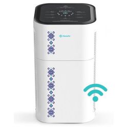 Purificator aer AlecoAir P80 TRADITIO, Filtru TRUE HEPA si Carbon, UV-C, WiFi, Multisenzor PM1, PM2.5, PM10, CO2, TVOC, Plasma