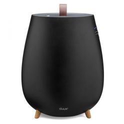 Umidificator si difuzor de aroma Duux Tag Black, Rata umidificare 250 ml/ora, Consum 12W/h, Pentru 30mp