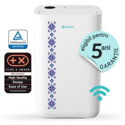 Dezumidificator si Purificator AlecoAir D25 TRADITIO, 25L/zi, Pentru 60mp, WiFi, LED UV-C, Ionizare, TRUE HEPA, Carbon