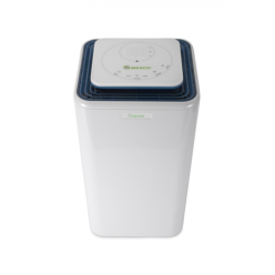 Dezumidificator  Meaco 12L-AH, 12l/zi, Debit 120mc/h, Pentru spatii de pana la 30mp, Higrostat reglabil, Timer, Display