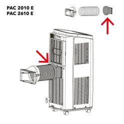 Adaptor furtun/aparat TROTEC  PAC 2010E / PAC2610E