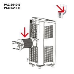 Furtun evacuare aer compatibil cu TROTEC PAC 2000, PAC 2010,PAC 2600 si PAC 2610 E