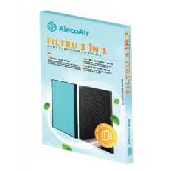 Filtru 3 in 1 TRUE HEPA si Carbon Activ cu Strat Antibacterian pentru dezumidificatoarele D14 si D16 ARIO