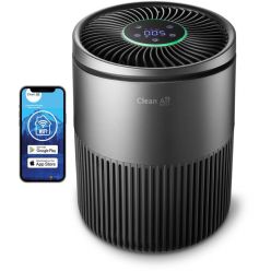 Purificator de aer CleanAir Optima CA 503T, Wi-Fi, Ionizare, Lampa UV-C, Filtru TRUE HEPA, Carbon Activ, Difuzor aroma