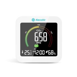 Aparat monitorizare nivel CO2 (dioxid de carbon) AlecoAir M28 Control, Alarma, Inidicator cantitate CO2, Istoric valori