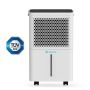 Dezumidificator AlecoAir D10 Junior,10 litri/zi, Uscare Rufe, Display digital, Debit Aer 80 mc/h,Higrostat, Timer, Auto-restart