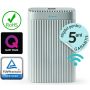 Dezumidificator si Purificator AlecoAir D14 ARIO Olive,12 l /24h, WiFi, Lampa UV-C, Ionizare, TRUE HEPA + Carbon, Uscare Rufe